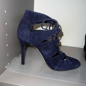 L.K. Bennett heels in navy